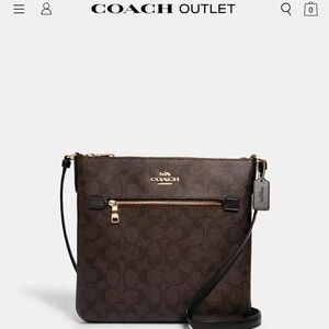 COACH Rowan File Bag In Signature Canvas